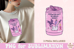 Romantasy Reader Soda PNG Product Image 4