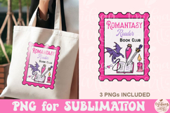Romantasy Reader Stamp Png Product Image 3