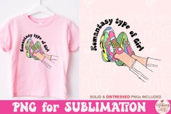 Romantasy Type Of Girl PNG, Book Lover Sublimation Product Image 2