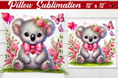 Pillow sublimation | Romantic Animal | Koala Product Image 1