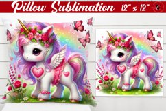 Pillow sublimation | Romantic Animal | Unicorn Product Image 1