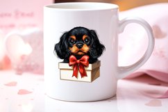Black and Tan Cavalier Valentine Bundle - Cute Dog Valentine Product Image 4
