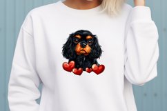 Black and Tan Cavalier Valentine Bundle - Cute Dog Valentine Product Image 6