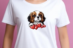 Cavalier King Charles Spaniel PNG Bundle - Valentine&#039;s Day Product Image 5