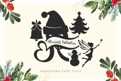 Romantic Christmas Monogram Product Image 1