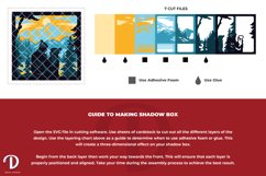 Romantic Couple in The Winter Forest Shadow Box Product Image 5