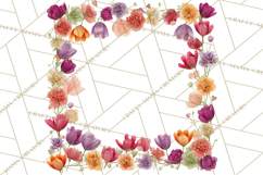 Valentine Frames &amp; Borders PNG Clipart, Romantic Flowers Product Image 2