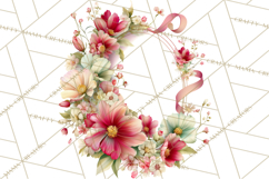 Valentine Frames &amp; Borders PNG Clipart, Romantic Flowers Product Image 5