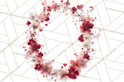 Valentine Frames &amp; Borders PNG Clipart, Romantic Flowers Product Image 2