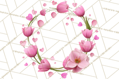 Valentine Frames &amp; Borders PNG Clipart, Romantic Flowers Product Image 3