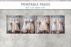 Vintage junk journal, Romantic pages Product Image 2