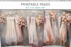 Shabby chic junk journal, printable pages Product Image 1