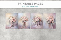 wedding junk journal, printable pages Product Image 2