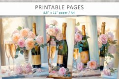 Valentine’s day journal pages, printable pages Product Image 1