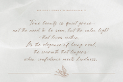 Brethany - Romantic Modern Script Font Product Image 2