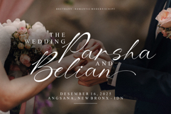 Brethany - Romantic Modern Script Font Product Image 4