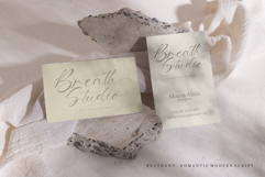 Brethany - Romantic Modern Script Font Product Image 9