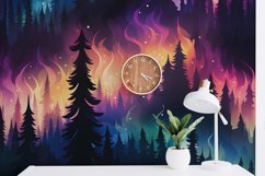romantic, love, nature, sky, colorful, pastel, nebula, galaxy, forest, jungle, woods, tumbler, wrap,