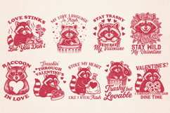 Romantic Animal Valentines SVG Bundle | 50 Funny Love Animal Product Image 6