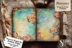 Romantic Sunrise Sky Junk Journal Pages Product Image 3