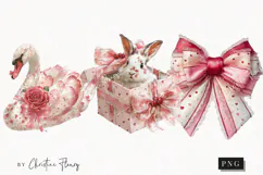 Romantic Valentine Clipart | Valentine's Day PNG Product Image 1