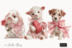 Romantic Valentine Clipart | Valentine's Day PNG Product Image 1