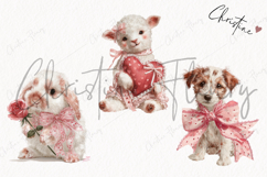 Romantic Valentine Clipart | Valentine's Day PNG Product Image 3