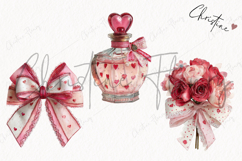 Romantic Valentine Clipart | Valentine's Day PNG Product Image 3