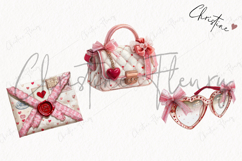 Romantic Valentine Clipart | Valentine's Day PNG Product Image 3