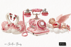 Romantic Valentine Clipart | Valentine's Day PNG Product Image 1