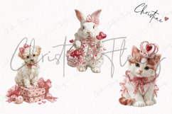 Romantic Valentine Clipart | Valentine's Day PNG Product Image 3