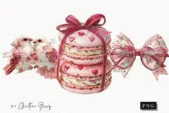 Romantic Valentine Clipart | Valentine's Day PNG Product Image 1
