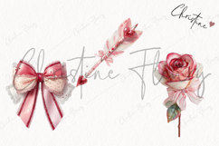 Romantic Valentine Clipart | Valentine's Day PNG Product Image 3