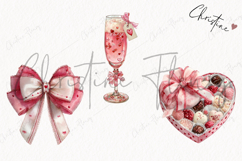 Romantic Valentine Clipart | Valentine's Day PNG Product Image 3