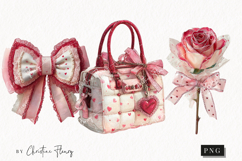 Romantic Valentine Clipart | Valentine's Day PNG Product Image 1