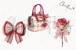 Romantic Valentine Clipart | Valentine's Day PNG Product Image 3