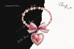 Romantic Valentine Clipart | Valentine's Day PNG Product Image 2