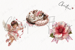 Romantic Valentine Clipart | Valentine's Day PNG Product Image 3