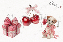 Romantic Valentine Clipart | Valentine's Day PNG Product Image 3