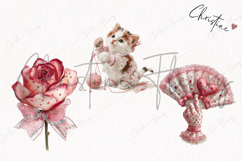 Romantic Valentine Clipart | Valentine's Day PNG Product Image 3