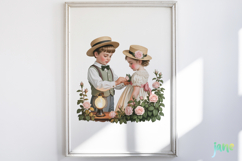 Romantic Valentine Clipart Bundle Product Image 5