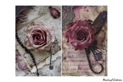 Romantic Gothic Junk Journal Old Papers for Scrapbook JPG Product Image 3