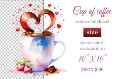 Explore stunning watercolor coffee cup art featuring delicate hearts, ideal for romantic occasions like weddings or heartfelt greetings. Perfect for adding warmth to cafe decor or crafting cozy designs. Find inspiration with our romantic coffee cliparts.