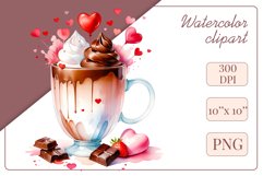 Explore stunning watercolor coffee cup art featuring delicate hearts, ideal for romantic occasions like weddings or heartfelt greetings. Perfect for adding warmth to cafe decor or crafting cozy designs. Find inspiration with our romantic coffee cliparts.