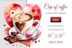 Explore stunning watercolor coffee cup art featuring delicate hearts, ideal for romantic occasions like weddings or heartfelt greetings. Perfect for adding warmth to cafe decor or crafting cozy designs. Find inspiration with our romantic coffee cliparts.