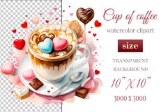 Explore stunning watercolor coffee cup art featuring delicate hearts, ideal for romantic occasions like weddings or heartfelt greetings. Perfect for adding warmth to cafe decor or crafting cozy designs. Find inspiration with our romantic coffee cliparts.