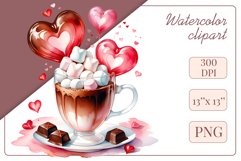 Explore stunning watercolor coffee cup art featuring delicate hearts, ideal for romantic occasions like weddings or heartfelt greetings. Perfect for adding warmth to cafe decor or crafting cozy designs. Find inspiration with our romantic coffee cliparts.