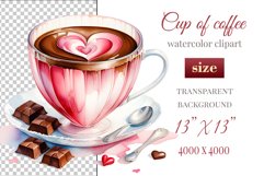 Explore stunning watercolor coffee cup art featuring delicate hearts, ideal for romantic occasions like weddings or heartfelt greetings. Perfect for adding warmth to cafe decor or crafting cozy designs. Find inspiration with our romantic coffee cliparts.