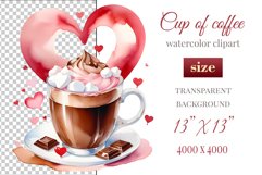 Explore stunning watercolor coffee cup art featuring delicate hearts, ideal for romantic occasions like weddings or heartfelt greetings. Perfect for adding warmth to cafe decor or crafting cozy designs. Find inspiration with our romantic coffee cliparts.