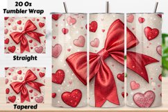 Pink Bow Design, Cherry Pattern Wrap, Red Hearts Print, Craft Project Wrap, Pink and Red Wrap, Cute Cherry Design, Fun Tumbler Wrap, Printable Craft Wrap, Gift Tumbler Wrap